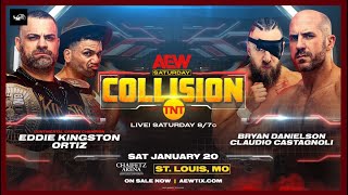 Mox and Bryan Are Back  AEW Collision 012024  Tranq Talk [upl. by Ellinet]