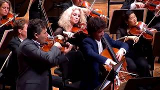 Johannes Brahms Double Concerto for violin amp cello Op102  Maxim Vengerov amp Liav Kerbel [upl. by Rickey174]