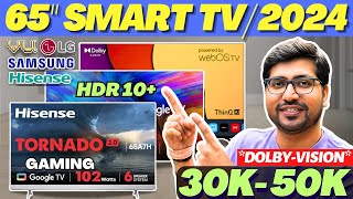 Best 65 Inch TV 2024 India🔥Best TV Under 50000🔥Best TV 2024🔥Best 65 Inch 4K TV Under 60000 [upl. by Akcire10]