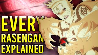 EVERY Rasengan RANKED and EXPLAINED [upl. by Faux]