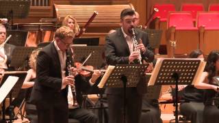 Wenzel FuchsampOrçun Civelek Franz Krommer Duo Concerto in Eflat major Op35 MvtII [upl. by Auqined]