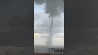 Incredible waterspout in the Termoli Italy 🇮🇹 25112023 [upl. by Alrak]