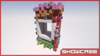 Extremely Compact 6x6 Piston Door 1260 Blocks [upl. by Naziaf872]