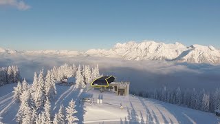 LEITNER in Austria  CD8C Lärchkogelbahn Planai amp Hochwurzen [upl. by Lillywhite]