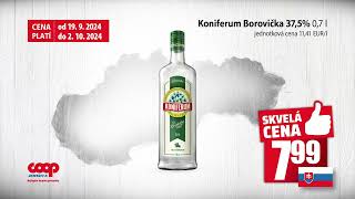 Pivo Gambrinus a Borovička Koniferum v akcii  COOP Jednota  2024 [upl. by Heyer119]