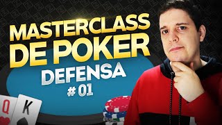 POKER MASTERCLASS 01 📝 JUEGO SIN INICIATIVA NI POSICIÓN [upl. by Llecrup]