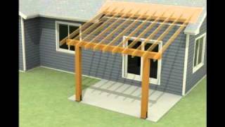 Design of a roof addition over an existing concrete patio in Bozeman MT part 1 [upl. by Jedd]