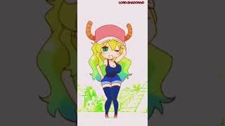 kobayashisan chi no maid dragon kobayashidragonmaid anime animeedit LORDSHADOWxD music [upl. by Ekez]