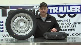 Trailer tire mounting and sealing the bead [upl. by Purse]