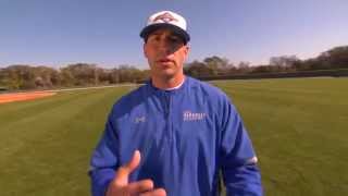 Outfielder Drill Long Hop Throwing Receiving amp Throwing as an Outfielder by IMG Academy Baseball [upl. by Cookie]