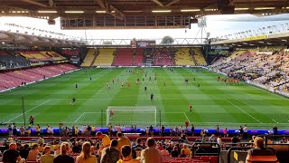 Watford vs MK Dons  Walkout [upl. by Ludie]