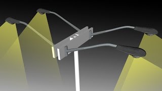 Street Lighting Design w HBracket [upl. by Kellen]