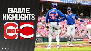 Cubs vs Reds Game Highlights 73124  MLB Highlights [upl. by Htebazie931]