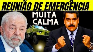 AO VIVO CALMA MADURO REUNIÃO DE EMERGÊNCIA [upl. by Edyth]