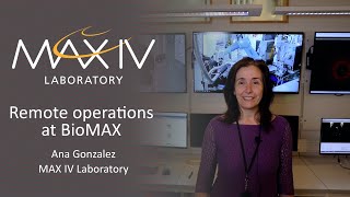 Remote operations at BioMAX [upl. by Ased685]