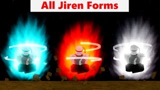 All Jiren Race Forms And Stats  DBZ Final Stand [upl. by Whitson]