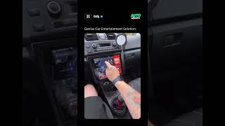 iPad Turned Into Car Touchscreen Via biggibril [upl. by Oeniri]