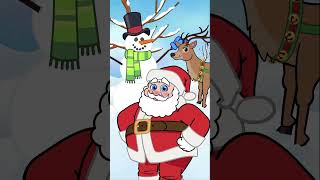 shorts Santa Claus ♫ Santa Claus Is Awesome ♫ Santa Claus for President ♫ by The Learning Station [upl. by Eitsim]