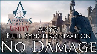 Assassins Creed Unity  Any Full Synchronization  No Damage [upl. by Rodi]