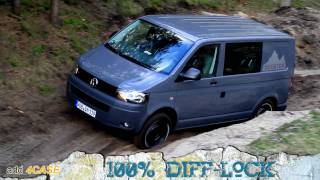 Off Road Test Drive  VW T5 Rockton 4Motion Expedition FULL HD 1080p [upl. by Ahsaret646]