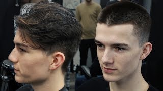 Buzz Cut Haircut Transformation  2018 Mens Easy Hairstyle Trend [upl. by Yatnwahs]