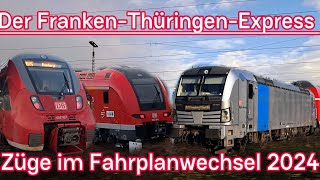 Die neuen Züge am FTX im Fahrplanwechsel 2024  Alex Eisenbahn Träume [upl. by Yager]