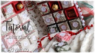 Tutorial Calendario de Adviento 🎄🎁 [upl. by Kurt]