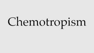 How to Pronounce Chemotropism [upl. by Oranneg]