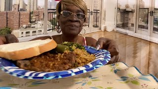 Pork Chops Broccoli amp Rice A Roni eatwithme [upl. by Inverson]