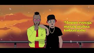 Sharma Boy ft Qare The Mask  Kuxumee Saaxib Official Animation Video [upl. by Dennison]