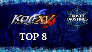 Frosty Faustings XVI 2024 The King of Fighters XV Top 8 FKang Dechimo Seis mx Wero Asamiya more [upl. by Clapper]