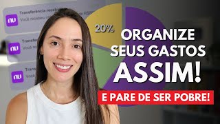 COMO ORGANIZAR SUAS FINANÇAS E GUARDAR DINHEIRO [upl. by Arodal]