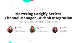 Mastering Lodgify Series Channel Manager  Airbnb Integration [upl. by Soelch]