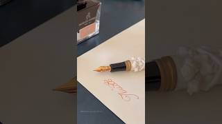 Elegant Calligraphy Create Stunning Handwritten Letters with Ease  Quick Tutorial [upl. by Malo]