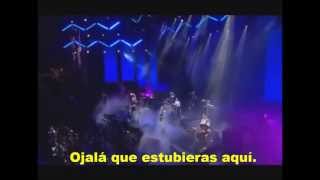 Wish You Were Here  Pink Floyd Subtitulado en español Live 8 [upl. by Laddie586]