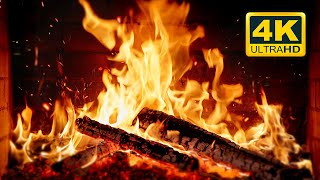 🔥 Cozy Fireplace 4K 12 HOURS Fireplace with Crackling Fire Sounds Crackling Fireplace 4K [upl. by Asilav610]