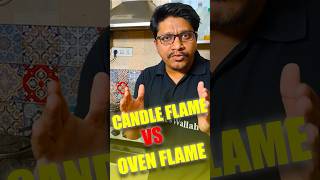 Candle Flame vs Oven Flame 🔥🔥 Shorts Physics PW [upl. by Furey]