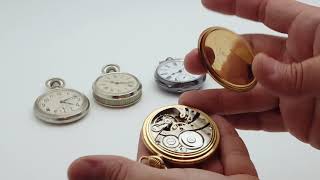 Pocket Watch Cases and How to Open [upl. by Mcquade]