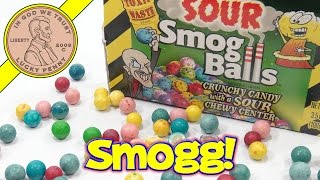 Toxic Waste Sour Smog Balls Candy Dr Sauernoggin Helps [upl. by Aneehsit]