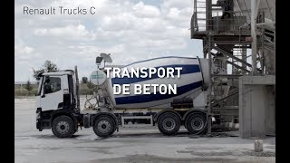 Renault Trucks C une charge utile maximale pour le transport de béton [upl. by Darrell]