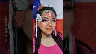 hola 🇨🇱 🇨🇱maquillaje makeup makeupartist chile viral fyp 18deseptiembre fiestaspatrias [upl. by Goodkin876]