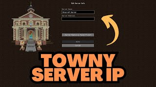 Minecraft Towny Server IP Address 2024 [upl. by Parrish]