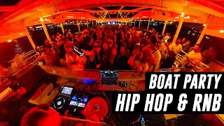 90s2000sNow Hip Hop amp RNB  Live DJ Mix On A Boat [upl. by Conni299]