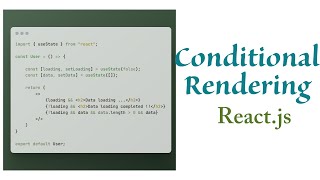 Conditional Rendering in Reactjs  Nextjs [upl. by Nalhsa]