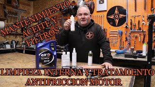 TRATAMIENTO ANTIFRICCION Y LIMPIEZA INTERNA MOTOR  1ª parte  GINESSOT [upl. by Onaicul454]