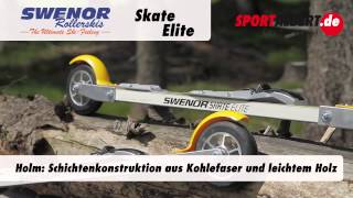 Rollski  Skiroller Swenor Skate Elite 20132014 von wwwsportalbertde [upl. by Gnanmas631]