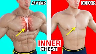 BEST 6 EXERCISES quotINNER CHESTquot 🔥 [upl. by Eada]