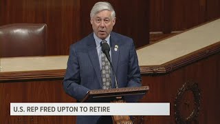 Congressman Fred Upton retiring after 35 years in office [upl. by Ardet55]