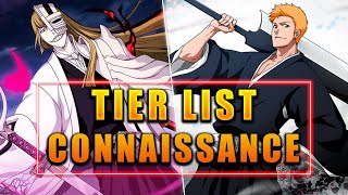 Les Meilleurs Personnages quotCONNAISSANCEquot MIND  TIER LIST  Bleach Brave Souls Mai 2022 [upl. by Marris]