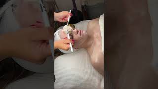 Dermaplaning facial breakdown 💫🩵 [upl. by Akemat472]